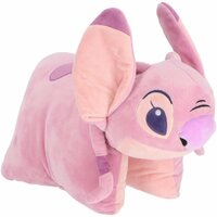 Disney Stitch Knuffelkussen Angel 45x28 cm Roze