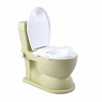 Dolu WC Plaspotje + Licht en Geluid Pastelgroen