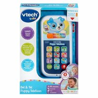 VTech Baby Bel en Leer Puppytelefoon + Licht en Geluid