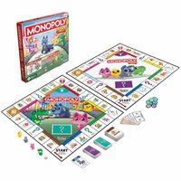 Hasbro Monopoly Junior Square 2in1