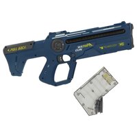 Alert Splash Elektrisch Waterpistool + Licht en Auto Fill Functie Blauw