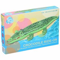 Opblaas Krokodil 139x61x23 cm