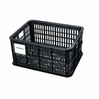 Basil - Fietskrat S - 17.5 Liter - Zwart