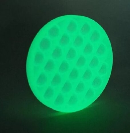  Magic Bubble Pop it game glow in the dark rond of vierkant fidget 