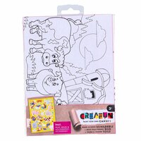 Creafun Schilderen op Canvas + Stickers