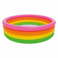 Intex 56441NP Wet Set Collection Sunset Glow Opblaaszwembad 168x46 cm Roze/Oranje/Geel/Groen