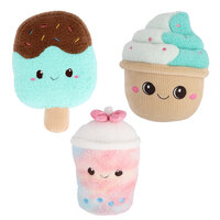Pluchiez Ijs / Cupcake / Bubbletea Pluche Assorti