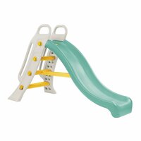 Dolu Big Waterglijbaan 145x166x78 cm Wit/Groen