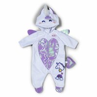 Baby Born Eenhoorn Onesie Paars