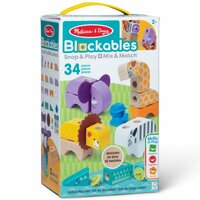 Melissa & Doug Blockables Safari Set 34-delig