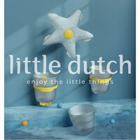 Little Dutch Badwand Bekers Zeester Blauw