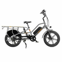 JOBOBIKE Transer - Longtail - Zilvergrijs