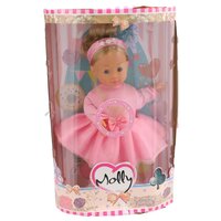 Molly Dansende Pop 40 cm + Geluid Roze