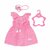 Baby Born Trendy Bloemenjurk Roze
