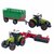 Dutch Farm Tractor met Trailer + Licht en Geluid Assorti