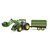 Bruder John Deere 7R 350 met Voorlader en Aanhanger