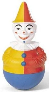 Rolly Toys 221141 Roly-Poly Clown met Geluid