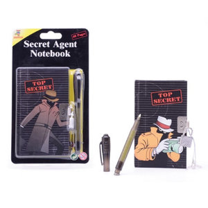 Notitieboekje Secret Agent met Geheime Pen