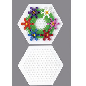 Hama Strijkkralen Grondplaat Zeshoek Klein