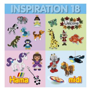 Hama Midi Strijkkralen Inspiratie-Boekje Nummer 18