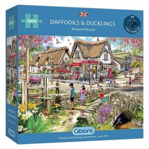Gibsons Puzzel Daffodils and Ducklings 1000 Stukjes