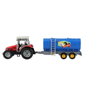 Dutch Farm Tractor met Trailer 1:32