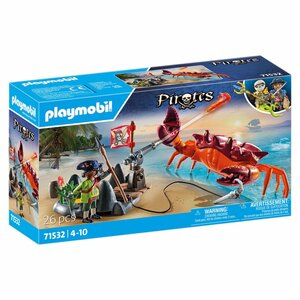 Playmobil 71532 Pirates Strijd Tegen De Gigantische Krab