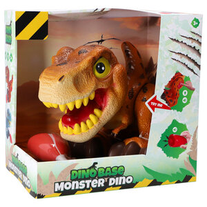 Dinobase Monster Dino + Licht en Geluid