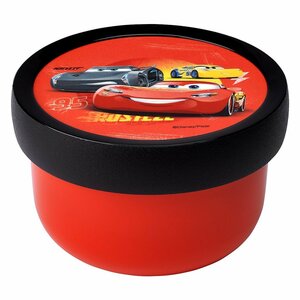 Mepal Campus Fruitbox Disney Cars 300 ml Rood/Zwart