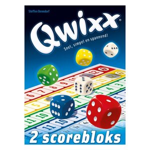 White Goblin Games Qwixx Scorebloks 2 Stuks