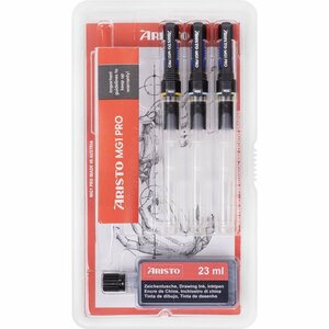 Aristo AR-64398 Tekenpen Set MG1 PRO 0.2/0.3/0.5 mm 4-delig