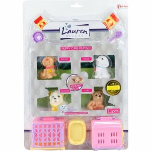 Lauren Deluxe Puppies in Koffer + Geluid