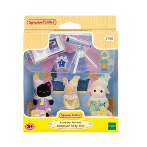 Sylvanian Families 5750 Trio Peutervriendjes Pyjama Party