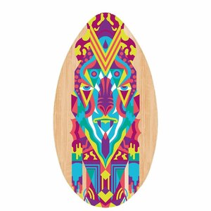 SportX Houten Skimboard Inca 94 cm