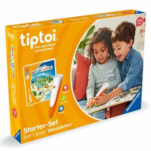 Tiptoi Starter Set Mijn Grote Wereldatlas + Geluid