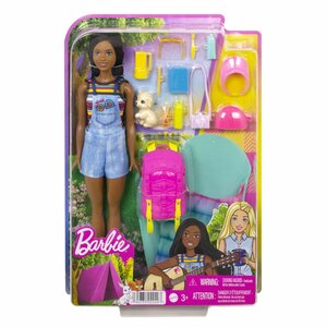 Barbie Camping Pop Brooklyn + Accessoires