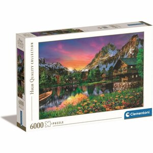 Clementoni High Quality Collection Puzzel Alpenmeer 6000 Stukjes