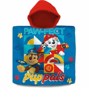 Paw Patrol Poncho 60x120 cm Katoen