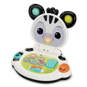 VTech Baby Premium Collectie Zeebra Laptop + Licht en Geluid