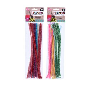 Creafun Chenille 29 cm 35 Stuks Assorti
