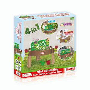 Dolu 3076 4in1 Tuin-Speeltafel 80x80 cm