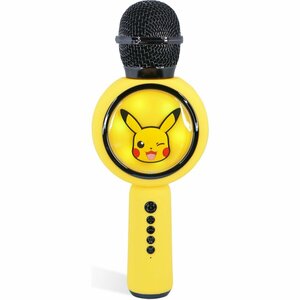 Pokémon Karaoke Microfoon + Licht Geel/Zwart