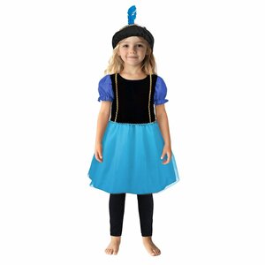 Pietenjurk 98-104 Paars/Blauw