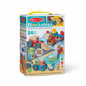 Mellissa & Doug Blockables Voertuigen 54-delig