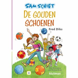 Kluitman Boek AVI M4 Sam Schiet Gouden Schoenen