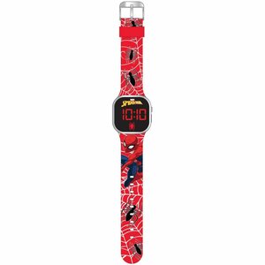 Spiderman LED Horloge Rood Spiderman LED Horloge Rood