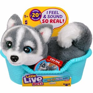 Little Live Pets My Really Real Puppy Mini's  Aurora de Husky + Geluid