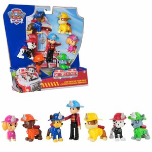 Paw Patrol Fire Rescue Figuren 7-Pack