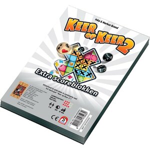 999 Games Keer op Keer 2 Extra Scoreblokken 2 Stuks 999 Games Keer op Keer 2 Extra Scoreblokken 2 Stuks