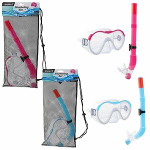 SportX Junior Snorkelset 4 Sterren Assorti SportX Junior Snorkelset 4 Sterren Assorti